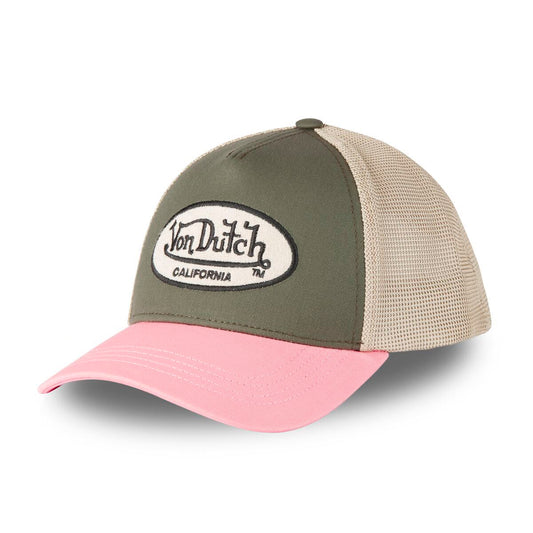 VON DUTCH TRUCKER CAP TERRY PATCH PINK Bild 1