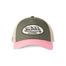 Lade das Bild in den Galerie-Viewer, VON DUTCH TRUCKER CAP TERRY PATCH PINK Bild 2
