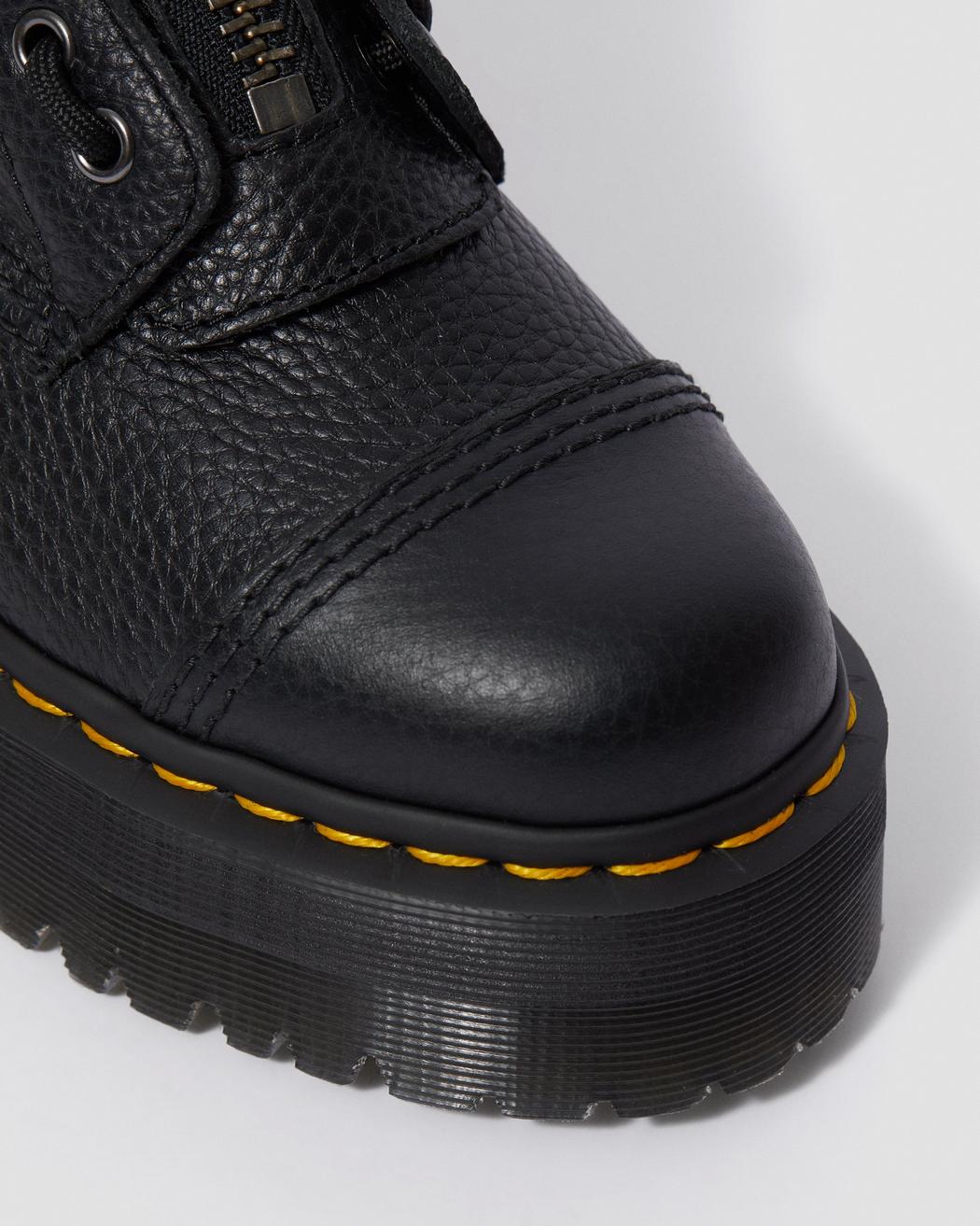 DR. MARTENS SINCLAIR BLACK MILLED NAPPA Herz Sohle