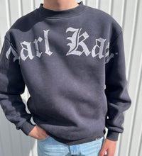 Load image into Gallery viewer, KARL KANI WOVEN SIGNATURE WASHED CREW
